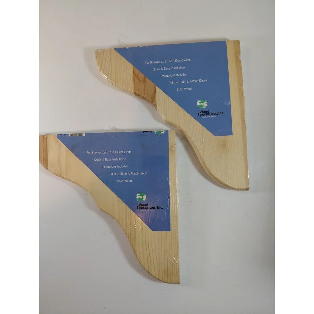 2 Pack S&S Wood Specialties 10